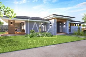 Casa moderna parter 190mp