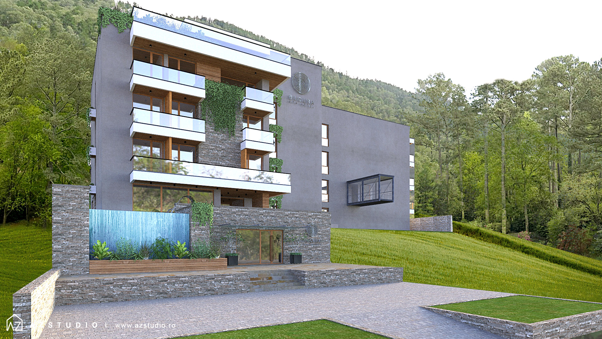 Proiect hotel cu SPA termal in Calimanesti, Valcea