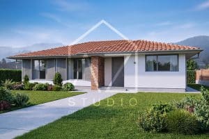 Casa mediteraneana parter 161mp